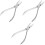 3Pcs Silver Clarinet Repair Pliers Wind Instrument Maintenance Tools 4