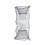 3Pcs Portable Foldable Fishing Net Triple Layer Mesh Black 1