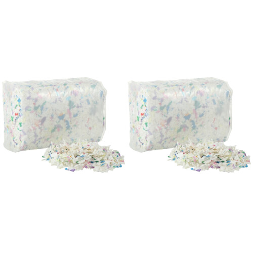 2Pcs Comfortable Hamster Cage Paper Bedding for Small Pets Assorted 2