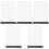 5Pcs Acrylic Display Stands Transparent Vertical Menu Sign Holders 4