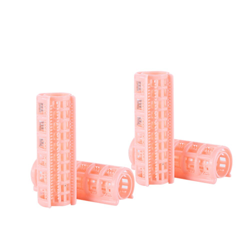 24St Haarrollers Roze, Duurzaam Plastic Voor Krullen En Volume