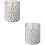 2Pcs Heat Resistant Ceramic Pie Weights White Baking Beans with Bottle 6