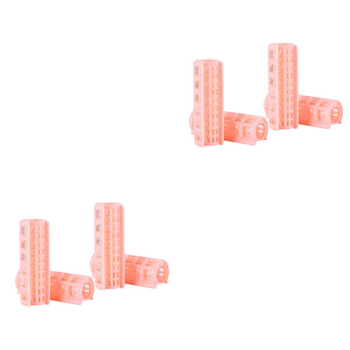 24St Haarrollers Roze, Duurzaam Plastic Voor Krullen En Volume 1