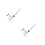 2Pcs Practical Black Phone Strap with Hand-Woven White Jade Pendant 11