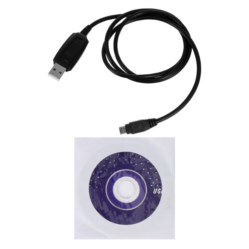2Pcs Professional Mini USB Programming Cable for Radio Intercom