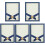 5St Documenthoezen Navy Voor Diploma En Certificaat Bescherming 4
