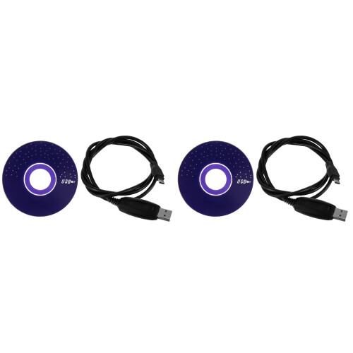 2Pcs Professional Mini USB Programming Cable for Radio Intercom 2