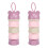 2Pcs Violet 4 Layers Milk Powder Storage Container Baby Feeding Tool 2