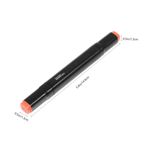 2Sets Portable Safe Drawing Pens Assorted Colors Double-Ended Markers 1