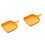 2Pcs Unbreakable Grill Plates Microwave Accessories Set 4