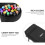 2Sets Portable Safe Drawing Pens Assorted Colors Double-Ended Markers 4