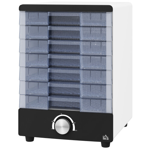 Seven Tray, 40-70C Food Dehydrator - White 2