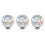 3Pcs Dual Reptile Thermometer Hygrometer Easy Read Gauge 8