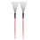 4Paren Jazz Drum Borstels Roze Carbon Staal Handvat Set 1