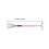 4Paren Jazz Drum Borstels Roze Carbon Staal Handvat Set 3