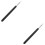 2Pcs Adjustable Black Stainless Steel Bracelet Wearing Helper Durable 6