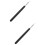2Pcs Adjustable Black Stainless Steel Bracelet Wearing Helper Durable 7