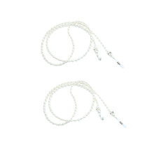 6St Witte Eyeglasses Strap Delicate Eyeglass Holder Mode Accessoires