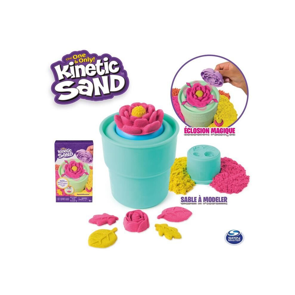 Spin Master Kinetic Sand Squishblossom Sensory Craft Toy Age 5+ 6071548