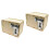 2Sets Lichtbruin Educatief DIY Wachtwoordbox Kids Knutseldoos 5