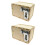 2Sets Lichtbruin Educatief DIY Wachtwoordbox Kids Knutseldoos 6