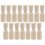 75St Peg Beige DIY Speelgoed Onbewerkt En Creatief 2