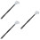 3St Lange Hand Haardschraper, Multifunctionele Rvs Schoonmaaktool 4