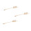 3Pcs Multifunctional Nail Art Mixing Sticks Alloy Manicure Tools 6