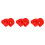 6St ABS Rood Ladder Hinge Cover Trapladder Eindkap Stabilisatie 9