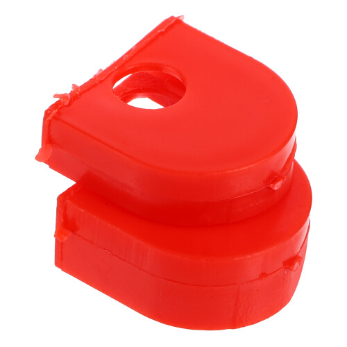 6St ABS Rood Ladder Hinge Cover Trapladder Eindkap Stabilisatie 1