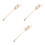 3Pcs Multifunctional Nail Art Mixing Sticks Alloy Manicure Tools 4