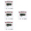 4St Witte Countdown Timer Plastic Voor Poker Feest En 9