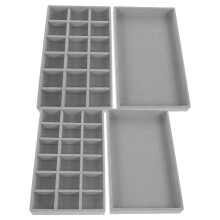 6St Beading Bord Grijs Voor Sieraden En Kralen Ordenen