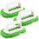 9St Groene Screen Print Schoonmaakhulp ABS Scrubber Met Stevig Handvat 3