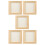 25St Knutselframes Khaki Voor Schilderen En DIY Projecten 1