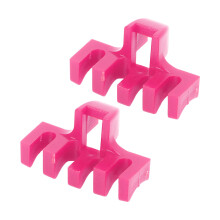 2Pcs Pink Badminton Racquet Load Spreader for Stringing, Plastic, 7g