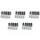 Wedding Party  and Groom Bubble Bottle 5 Sets (120Pcs) 2