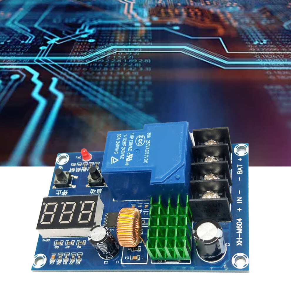 Lithium Battery Charger Control Module 6-60V Digital Display Pcb 41X54x18mm 4941373577323