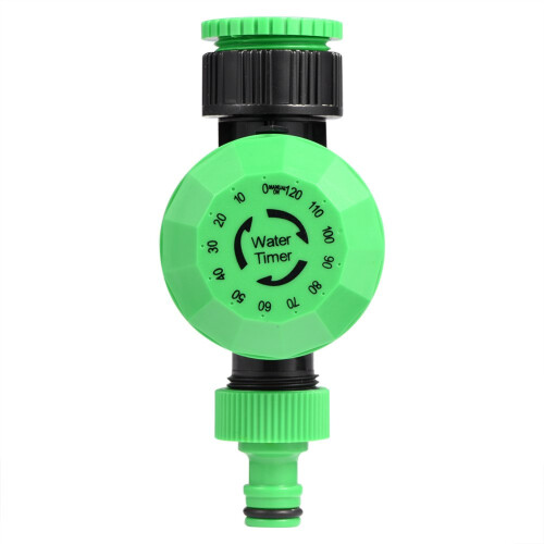 Water Timer Garden Hose, Outdoor Irrigation Controller, 2120 Minute Range, Automatic Shutoff, Standard Hose Compatible