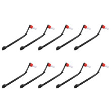 10X 2 in 1 Coffee Machine Brush Nylon Espresso Coffee Grinder Brushes Coffee Spoon Machine Group  Kitchen Tools