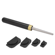 Saxophon Tonloch-Reparaturset mit Ebenholz- und Metallpads für Tenor, Mittelton und Höhenbereich