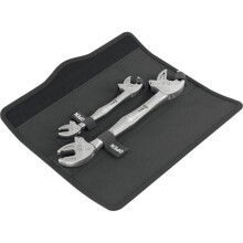 Wera 05020340001 6006 Joker 2 Set 1 Steeksleutel met automatische aanpassing Sleutelopening (metrisch) 7 - 19 mm Ouv