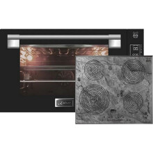 Kaiser EH 9309+KCT 6705 FI Ara, Four encastrable 90 cm 105L +plaque de cuisson à induction 60 cm