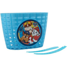 Cesto per bicicletta - PAW PATROL - Taglia unica - Blu - Sistema di attacco facile - Bambino