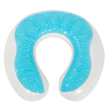 U Shaped Massage Pillow Spa Gel Pad With Memory Foam Core, Silicone Face Massage Pillow For Spa Body Massage Cradle Cushion Promoting Health And Comfo