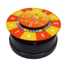 Lottery Turntable Props Game Roulette Wheel for Events Drinking Family