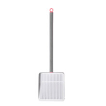 Large Cats Litter Scoops Metal Hollow-Square spatula white