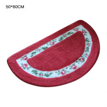 Badmat met elegant rozenpatroon, zachte antislip badkamermat, deurmat, vloerkleed voor thuis, keuken en woonkamer, waterabsorberend, verbeterd