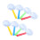 8Pcs Plastic  Magnifying Glass Children's Toys 1