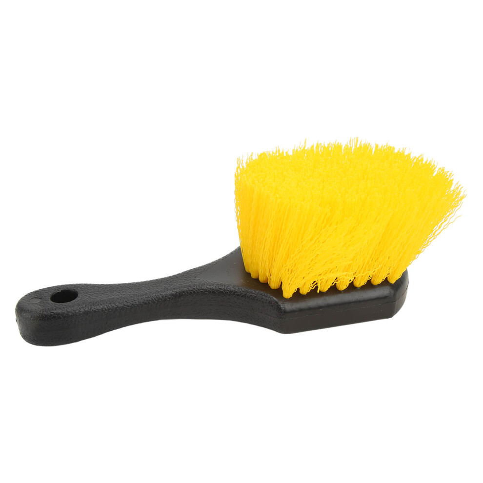 Plastic Wheel Brush For Truck Rv Trailer Easy Interior & Exterior Cleaning Yellow 8751375696504